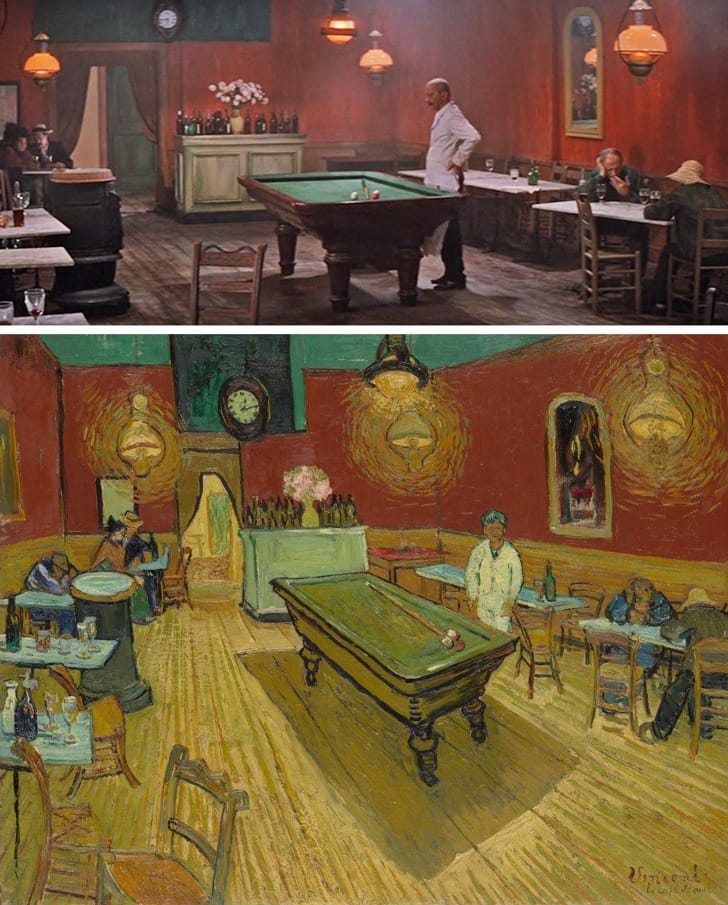 Lust for Life (Vincente Minnelli) - The Night Café (Vincent van Gogh)