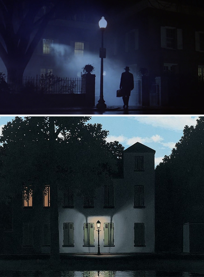 The Exorcist (William Friedkin) - The Empire of Lights (René Magritte)