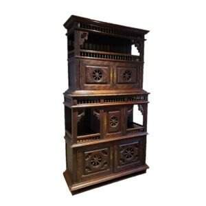 Gabinete Estilo Bretón en Roble Francés Antiguo del Siglo XIX