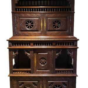 Gabinete Estilo Bretón en Roble Francés Antiguo del Siglo XIX