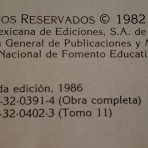 El Arte Mexicano Vol 11 Arte Del Siglo XIX III 2da Edición 1986 SEP Salvat