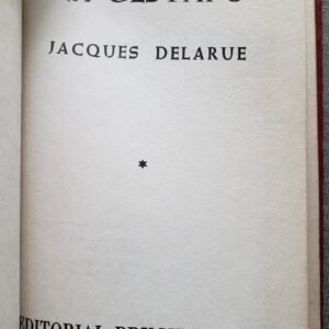 Jaques Delarue Gestapo Ed Bruguera 1973