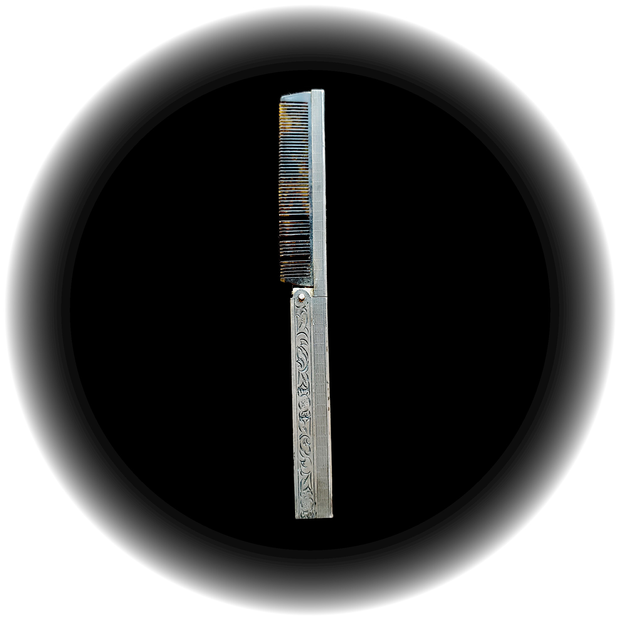 peine de bolsillo plegable antiguo plata mexicana .900 carey j.m. art deco peine de bolsillo plegable antiguo plata mexicana .900 carey j.m. art deco