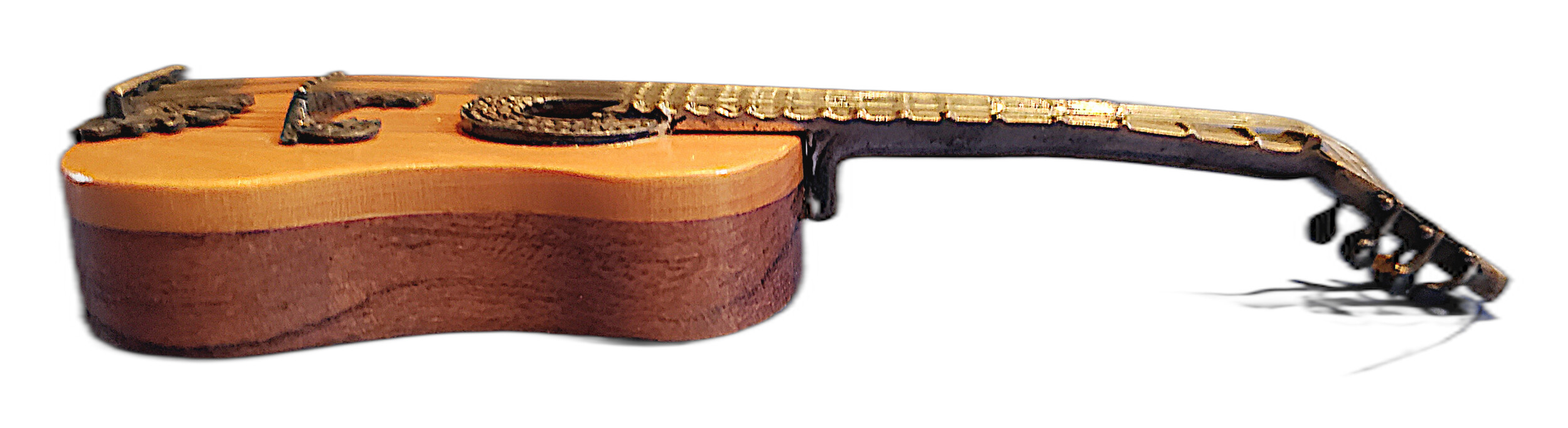 guitarra miniatura vintage plata sterling 925 artesanal mexicana guitarra miniatura vintage plata sterling 925 artesanal mexicana