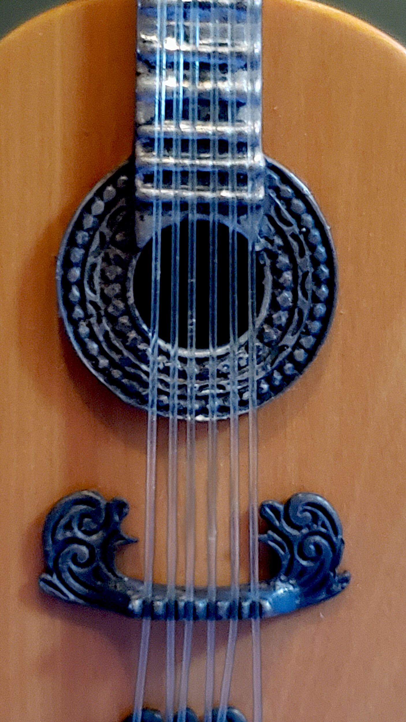 guitarra miniatura vintage plata sterling 925 artesanal mexicana guitarra miniatura vintage plata sterling 925 artesanal mexicana