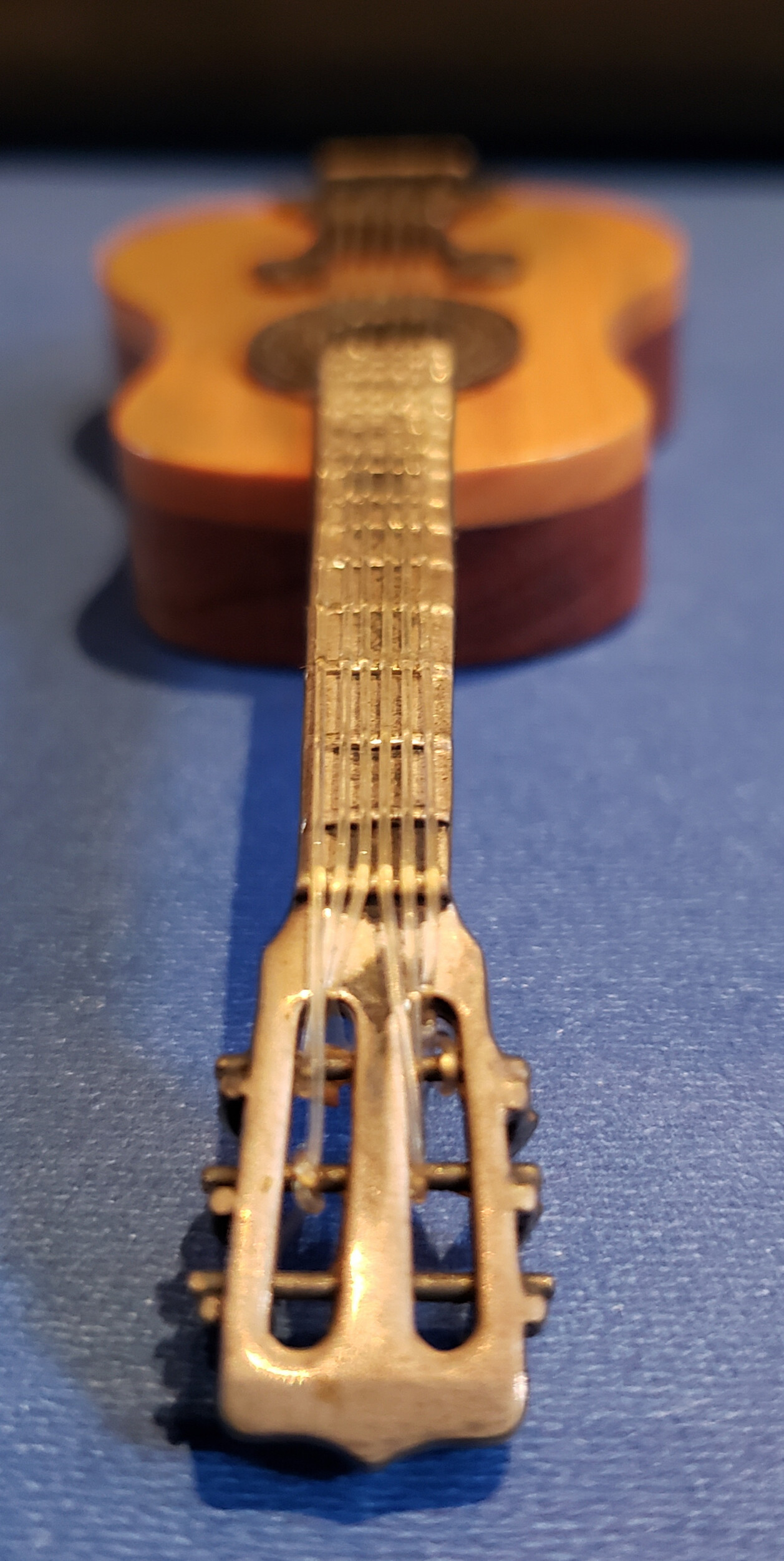 guitarra miniatura vintage plata sterling 925 artesanal mexicana guitarra miniatura vintage plata sterling 925 artesanal mexicana