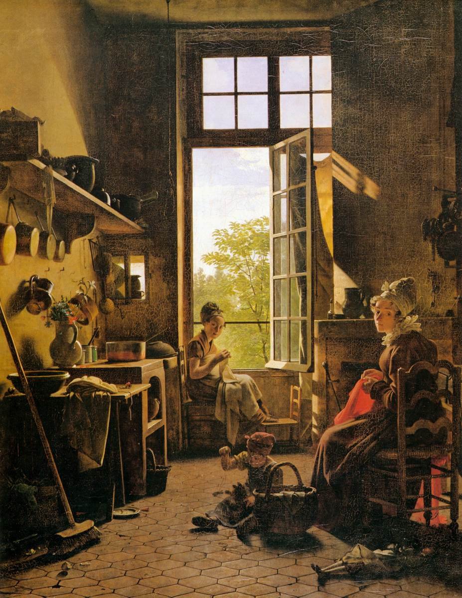 Martin Drolling Interior Of A Kitchen Detail WGA6679