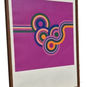 Kazuya Sakai Serigrafía Arte Moderno Geométrico Ruptura Edición Limitada