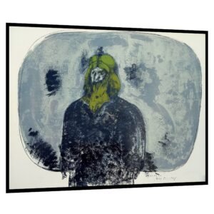 Jose Luis Cuevas Litografia Rasputin 1968 Firmada Ed Limitada Touchstone NYC