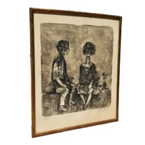 Gerardo Cantú Litografía Nocturno 1977 París Firmada Original
