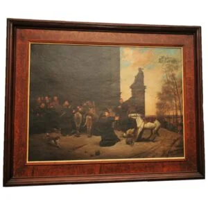 Eduardo Zamacois Oleo Cobre El Regreso al Monasterio Carmen Thyssen