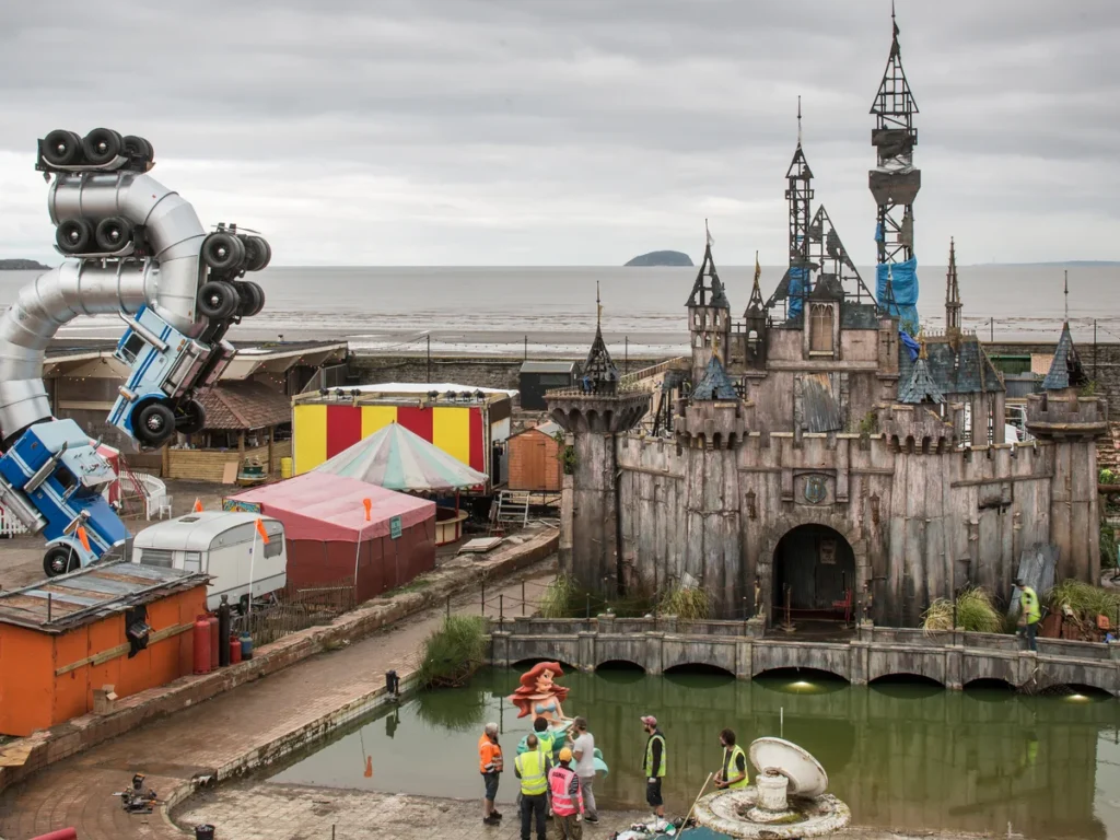 banksy dismaland 2015