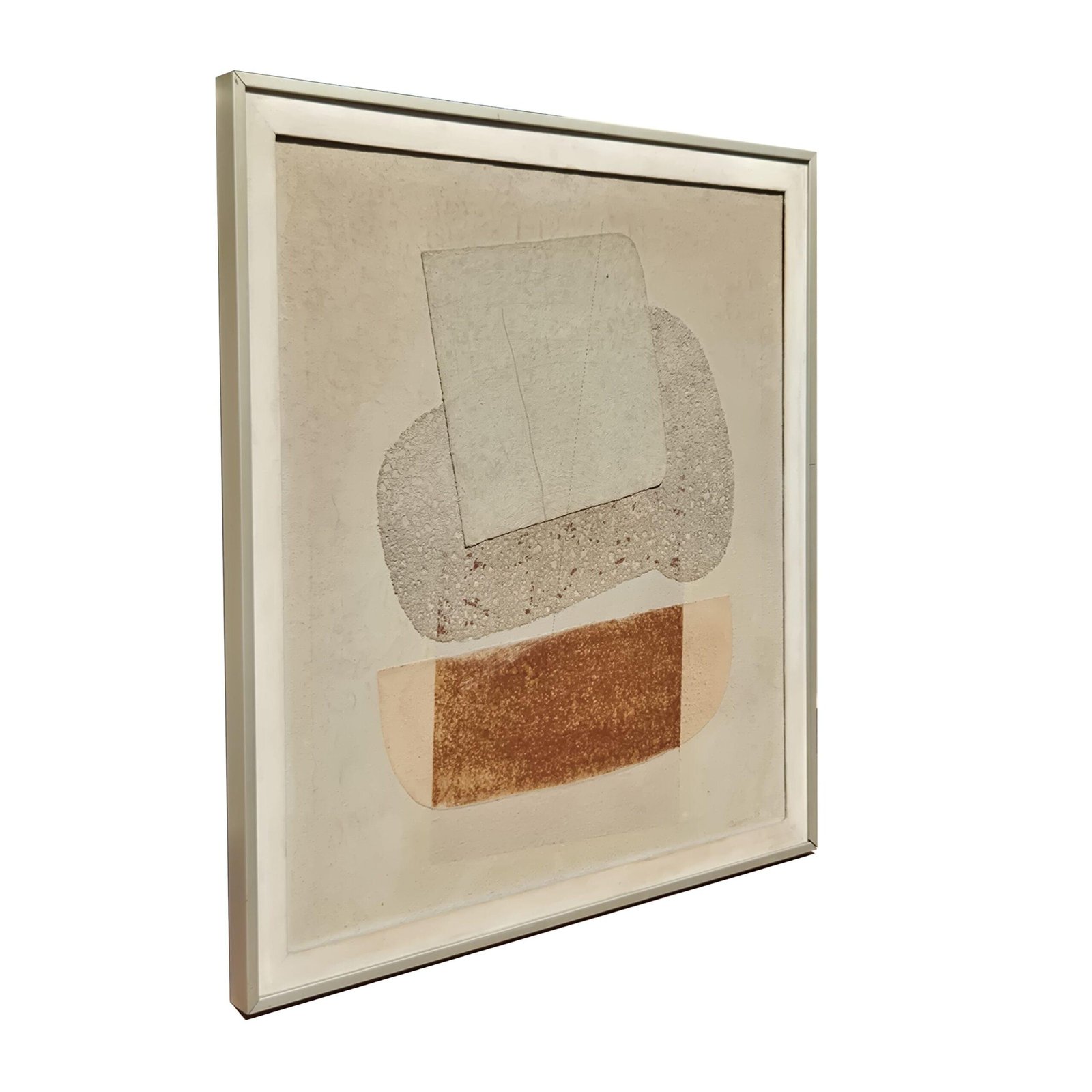 José Luis Serrano Pintura Equilibrio de la Materia Abstracta 1978